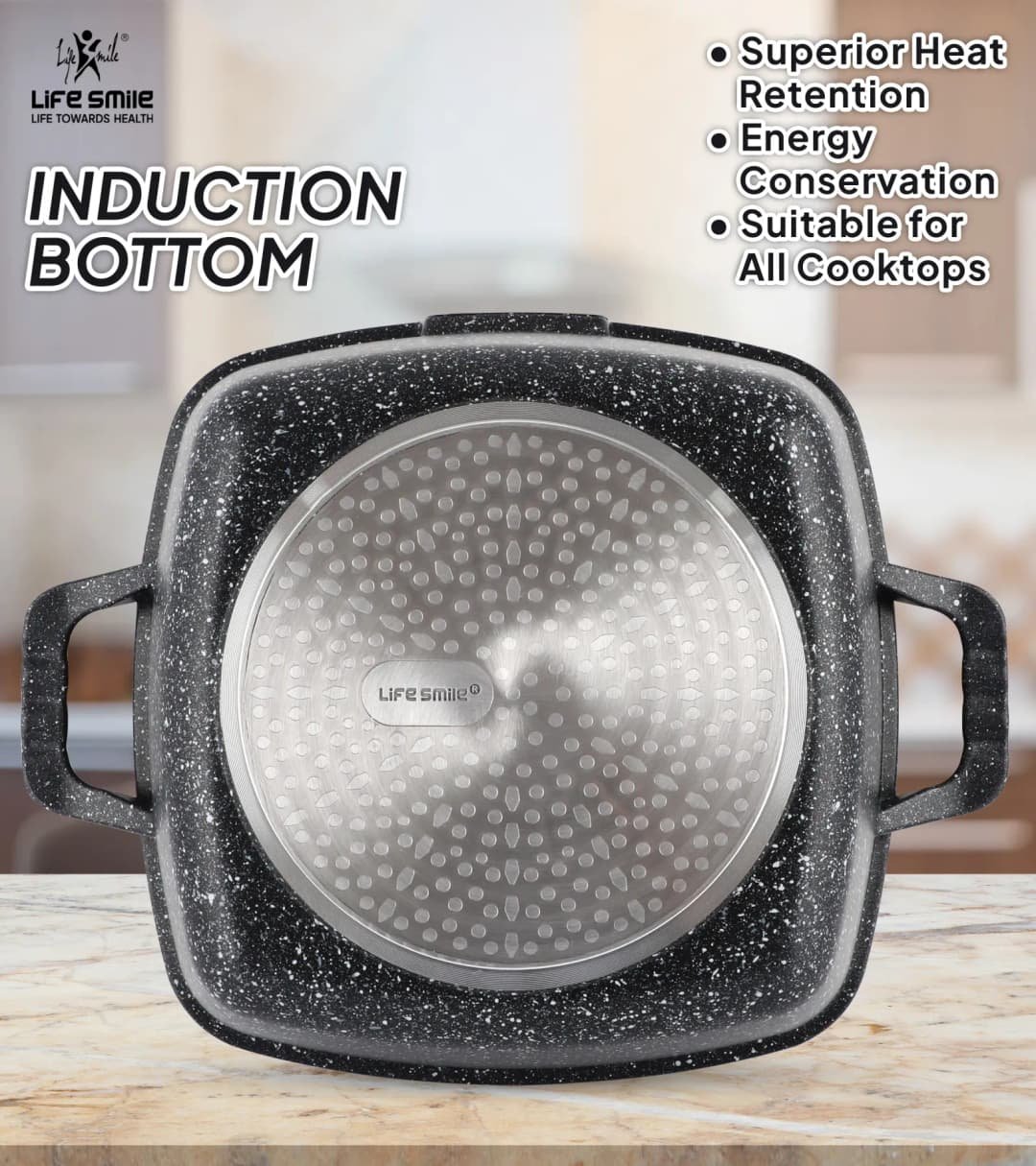 Lifesmile | Best Square Family | Best Cookware Sets | Granite | UAE | Dubai | Abu Dhabi